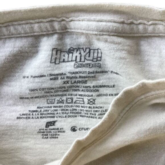 Haikyu!! 2nd Season Anime T-Shirt size XL - Picture 3 of 3